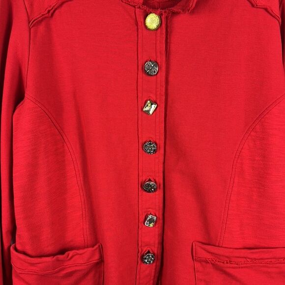 Neon Budda Womens Long Sleeve Button Front Cardigan Size XL - Picture 3 of 5